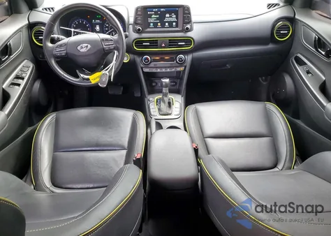 2020 Hyundai Kona Limited из США, поврежденный, VIN KM8K33A58LU511606